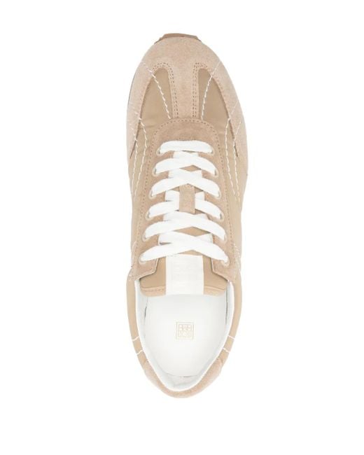 Totême  Natural Nylon Low-Top Sneakers