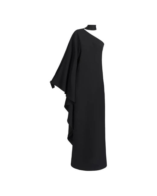 Taller Marmo Black Florinda One-Shoulder Dress