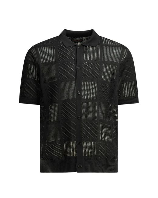 Polo À Design Patchwork Beams Plus pour homme en coloris Black