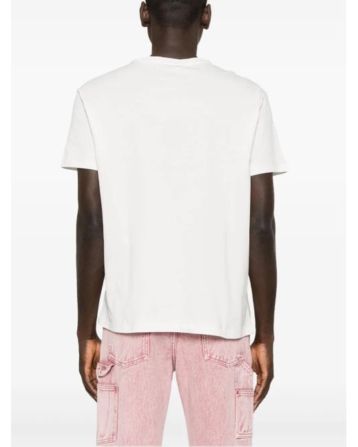 Polo Ralph Lauren White Polo Bear Cotton T-Shirt for men