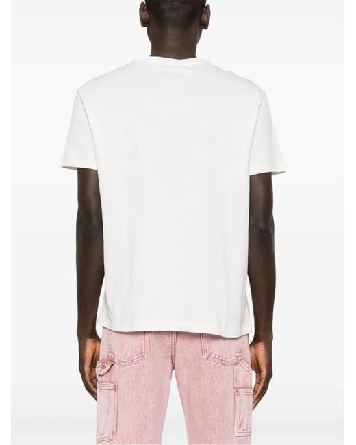 Polo Ralph Lauren White Polo Bear Cotton T-Shirt for men