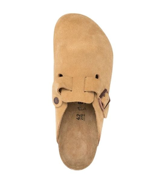 メンズ Birkenstock Boston クロッグサンダル Natural