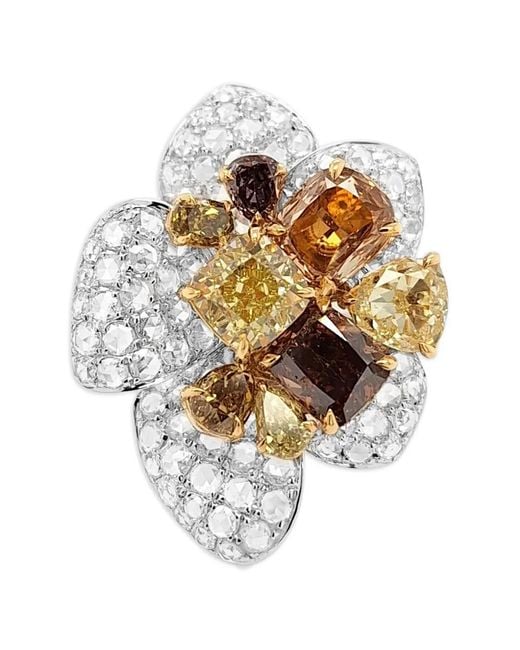 HYT Jewelry White Cocktail Diamond Ring