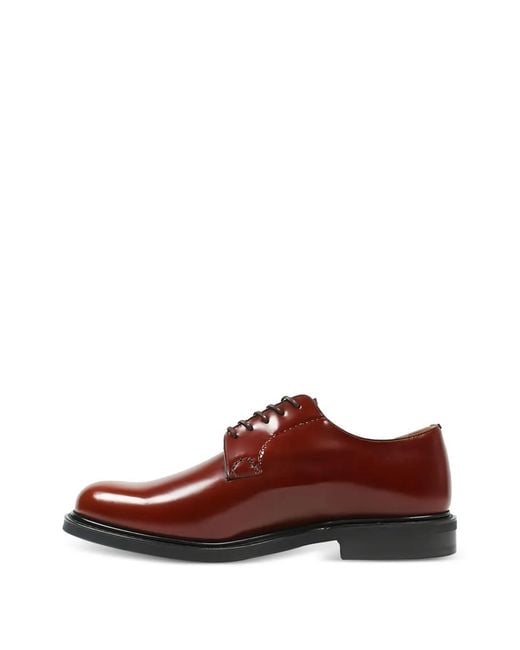 Church's Brown Leather Derby Shoes for men