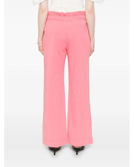 J.W. Anderson Pink Jogginghose Mit Gerafftem Bund