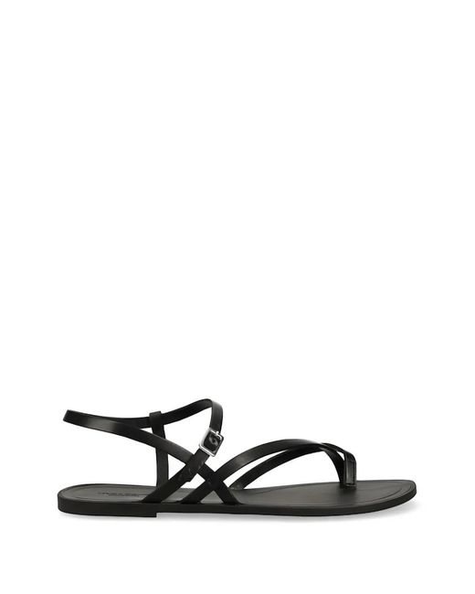 Vagabond White Tia 2.0 Flat Sandals