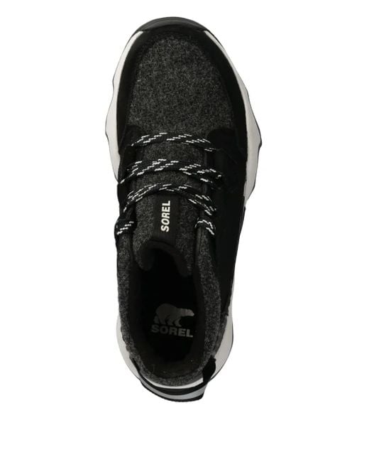 Sorel Black Kinetic Impact Caribou Sneakers