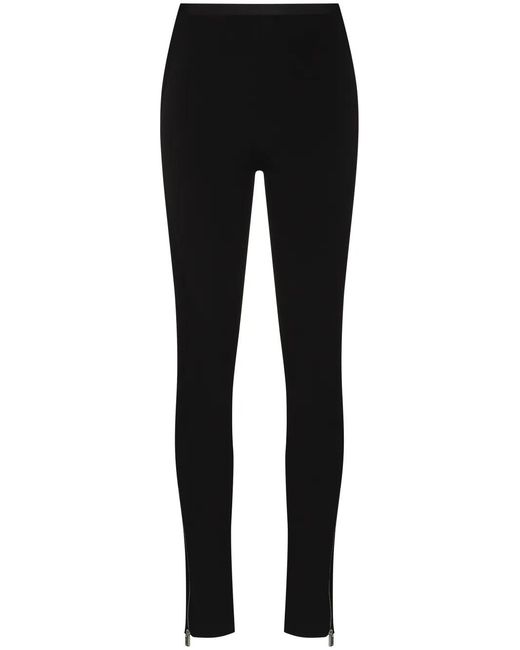 1017 ALYX 9SM Black Zip-Cuff High-Rise Leggings