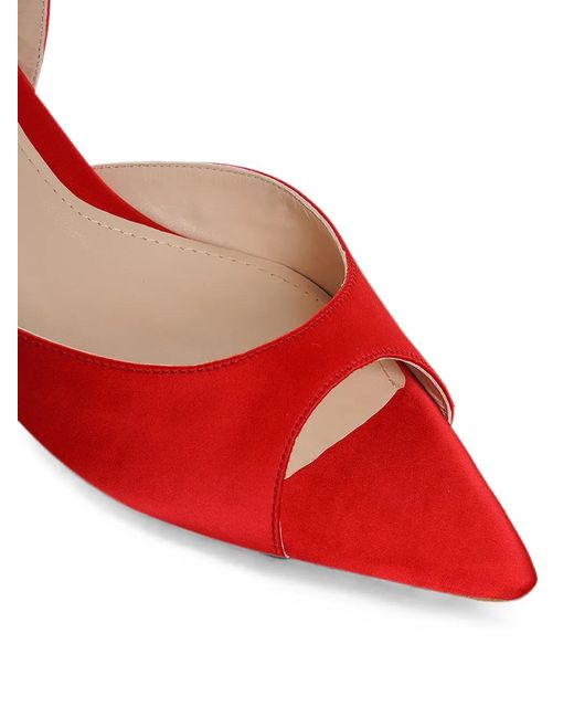 Ginissima Red Vicky Peep-Toe Sandals