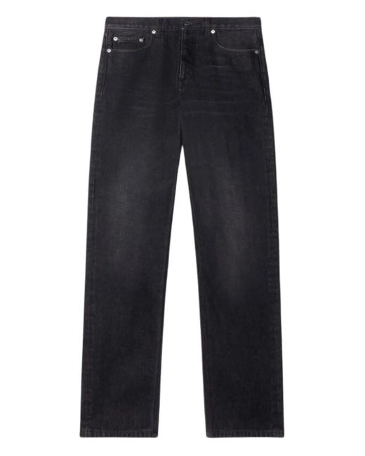 Off-White c/o Virgil Abloh Blue Logo Jeans for men