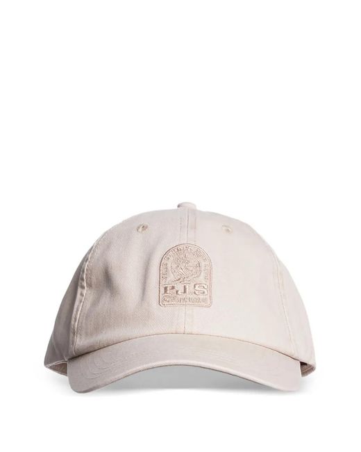 Parajumpers Natural Logo-Embroidered Baseball Cap