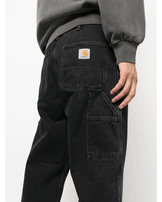 Carhartt Double Knee Hose in Black für Herren
