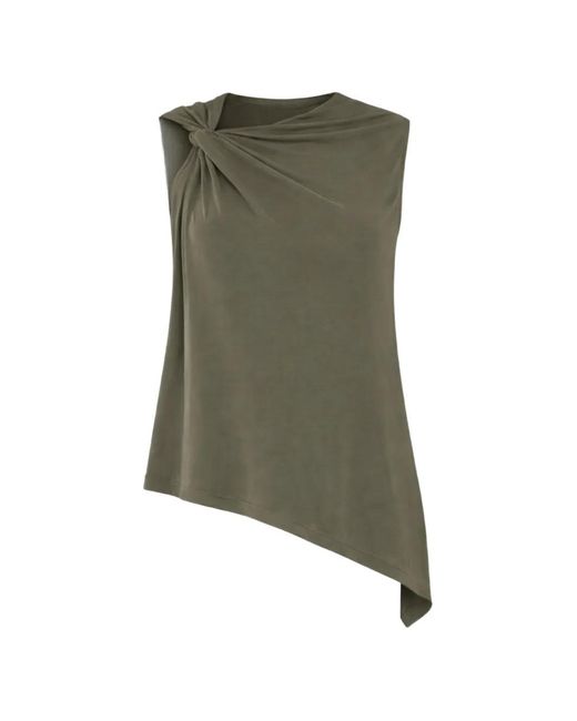 Joseph Green Fadila Knot-Detail Sleeveless Top