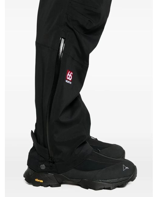 66 North Black Snæfell Performance Trousers for men