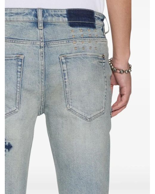 Ksubi Blue Van Winkle Astral Paise Jeans for men