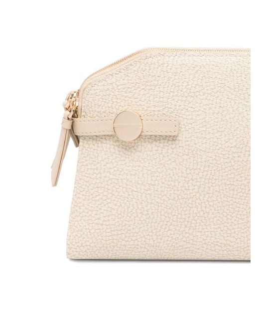 Borbonese Natural Tone-Hardware Cross-Body Bag