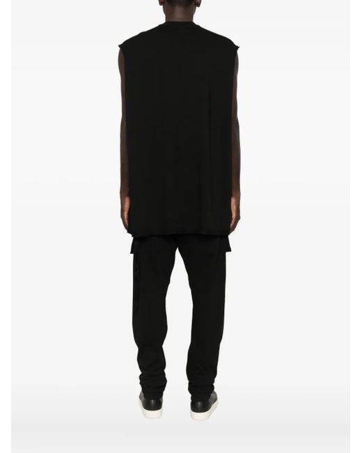 メンズ Rick Owens グラフィック タンクトップ Black