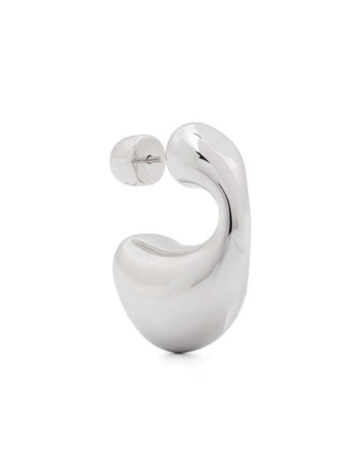 Maria Black White Dolphin Earring