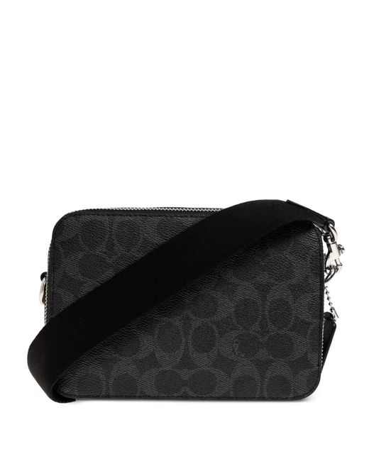 COACH Black Cross Body Bags for men
