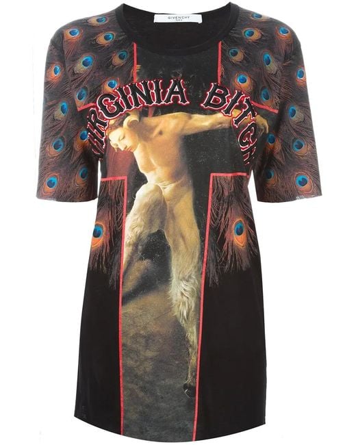 Givenchy Multicolor Virginia Bitch T-shirt