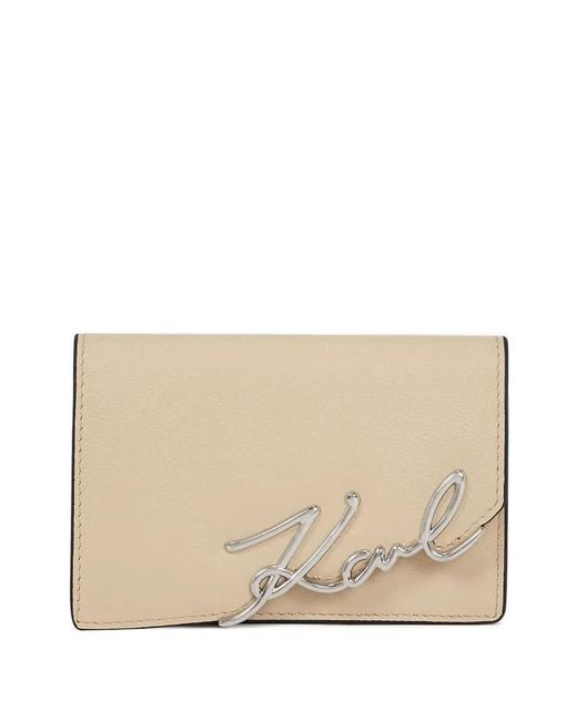 Karl Lagerfeld Natural Logo Wallet