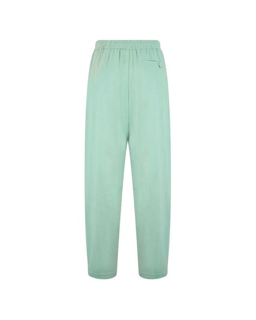 Herno Green Drawstring Cuffed Trousers