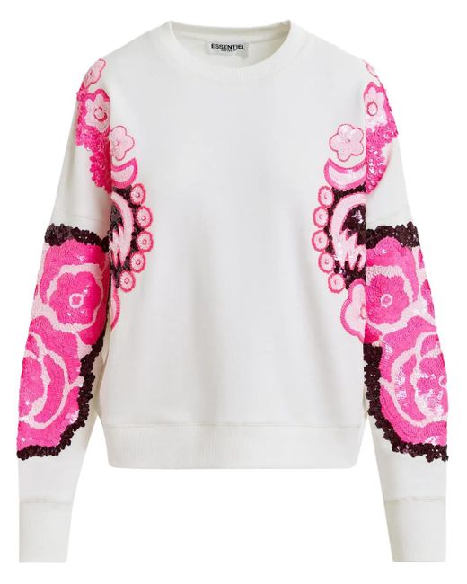 Essentiel Antwerp Pink Hecrazy Sweatshirt