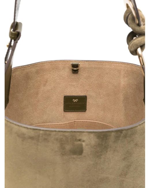 Anya Hindmarch Natural Knot Detail Tote Bag