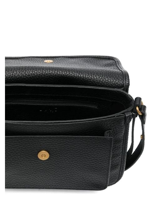 Liu Jo ロゴ ショルダーバッグ Black