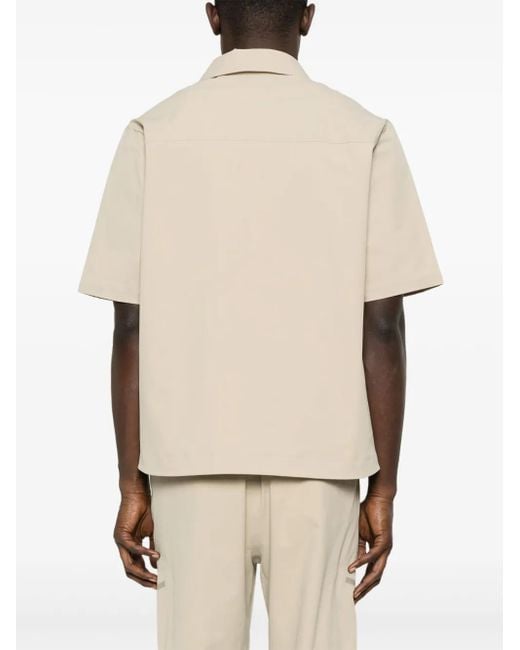 Hiking Patrol Shirt Met Korte Mouwen in het Natural