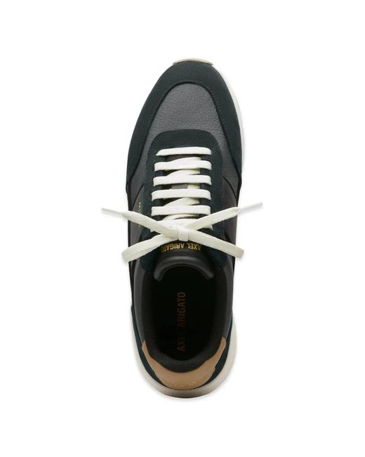Axel Arigato Black Genesis Neo Runner Padded Leather Sneakers for men