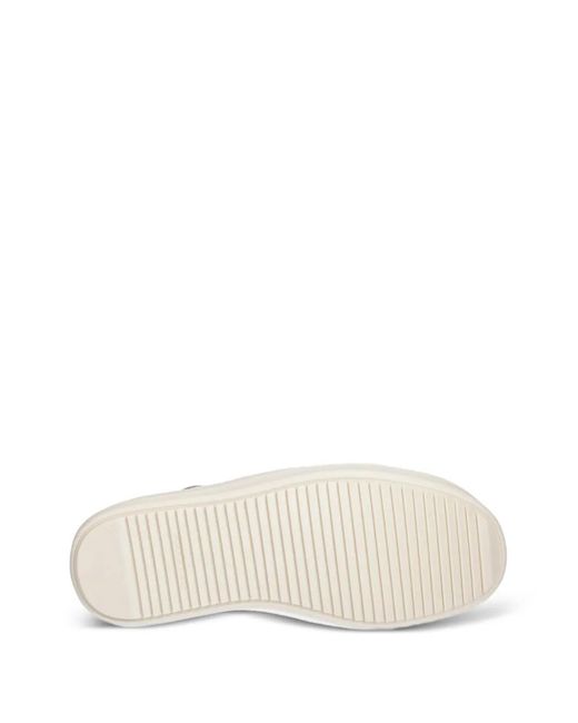 Rick Owens Brown Low-Top Sneakers