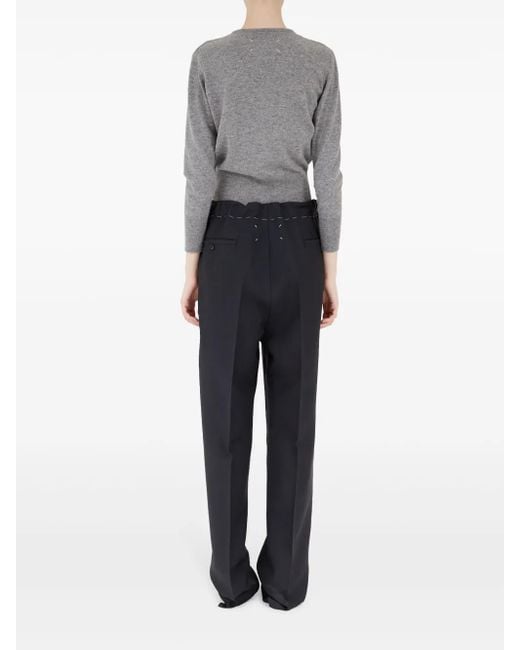 Maison Margiela Blue Classic Pants