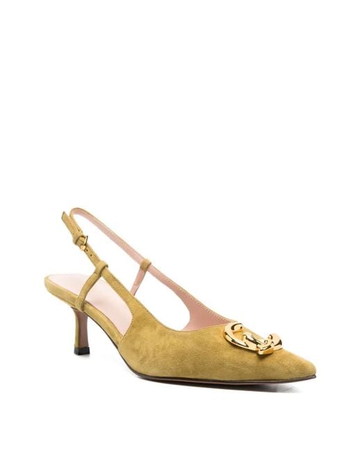Coccinelle Metallic Buckle Pointed-Toe Pumps