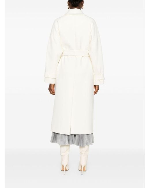 P.A.R.O.S.H. White Belted Coat