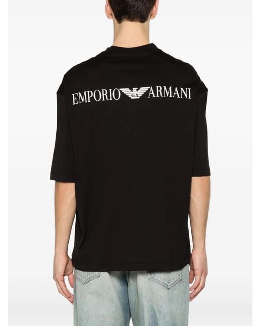Emporio Armani Black T-Shirt for men