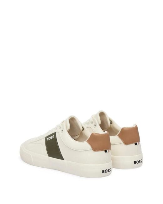 Boss Green Logo-Print Sneakers for men