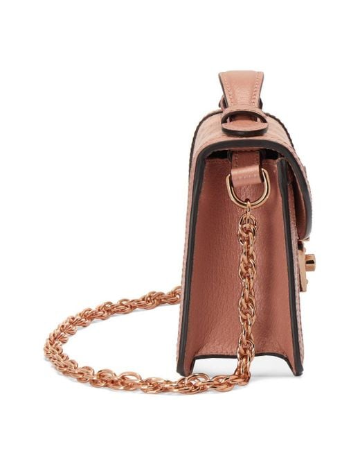 Gucci Pink Mini Ophidia Shoulder Bag