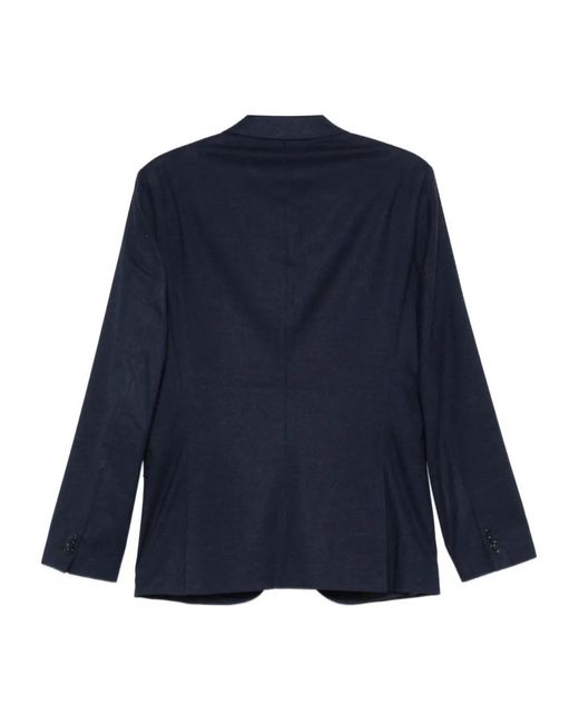 HUGO Blue Single-Breasted Blazer for men