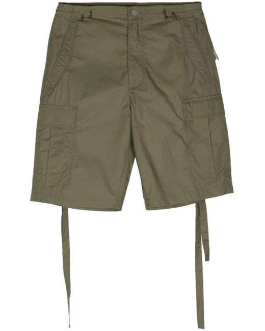 Maharishi Green Original Zip-up Cargo Shorts for men