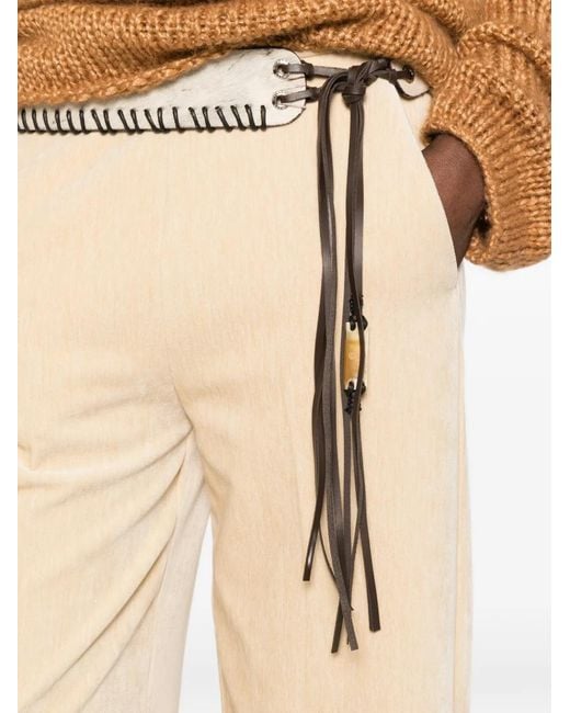 Forte_forte Natural Wide-Leg Corduroy Trousers