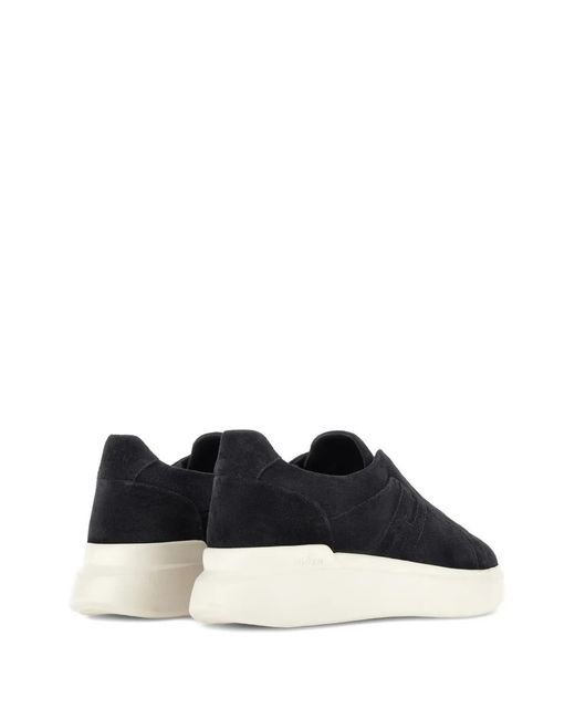 Hogan Blue H580 Logo-Detail Sneakers for men