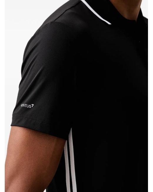 Polo Ventus7 Con Logo EA7 de hombre de color Black
