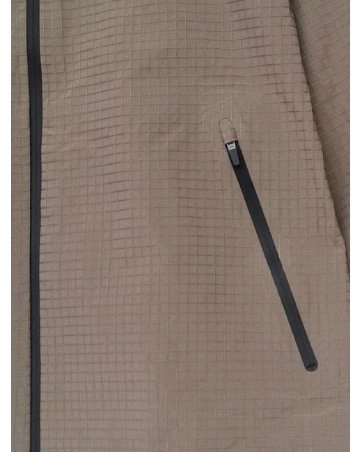 Hiking Patrol Brown Waypoint Check-Pattern Jacket for men