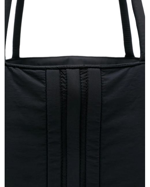 Borsa Tote Trapuntata di Y-3 in Black