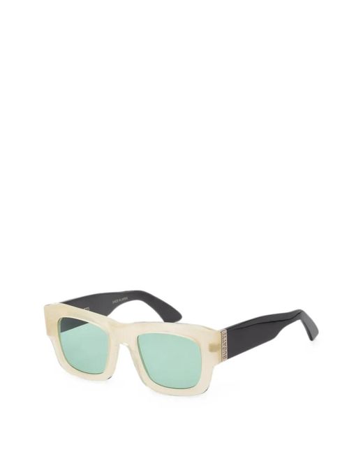 Bugatti Green Square-Frame Sunglasses for men