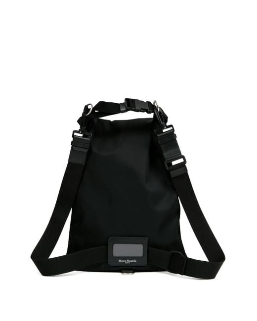 Maison Margiela Black High-Tech Roll-Up Backpack