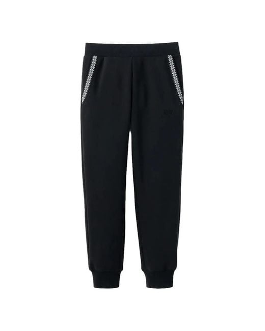 Ugg Black Tasman Trimmed Track Pants for men