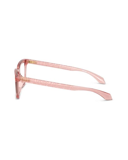 Versace Pink Greca Glasses