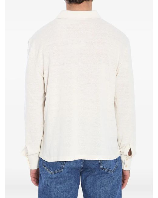 Pull À Col Polo The Row pour homme en coloris White